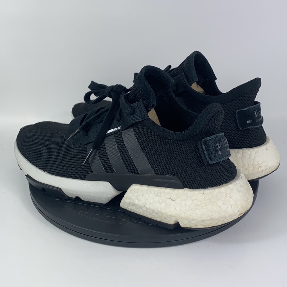 Adidas Originals POD-S3.1 Boost Black Running Shoes B37366 Men's Size 13 - Picture 7 of 13
